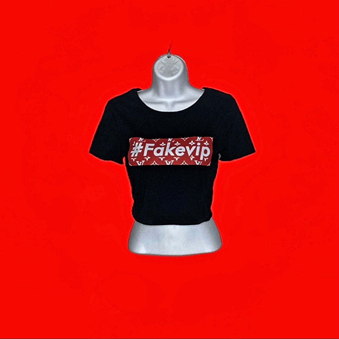 Women’s LV Red Crop Top