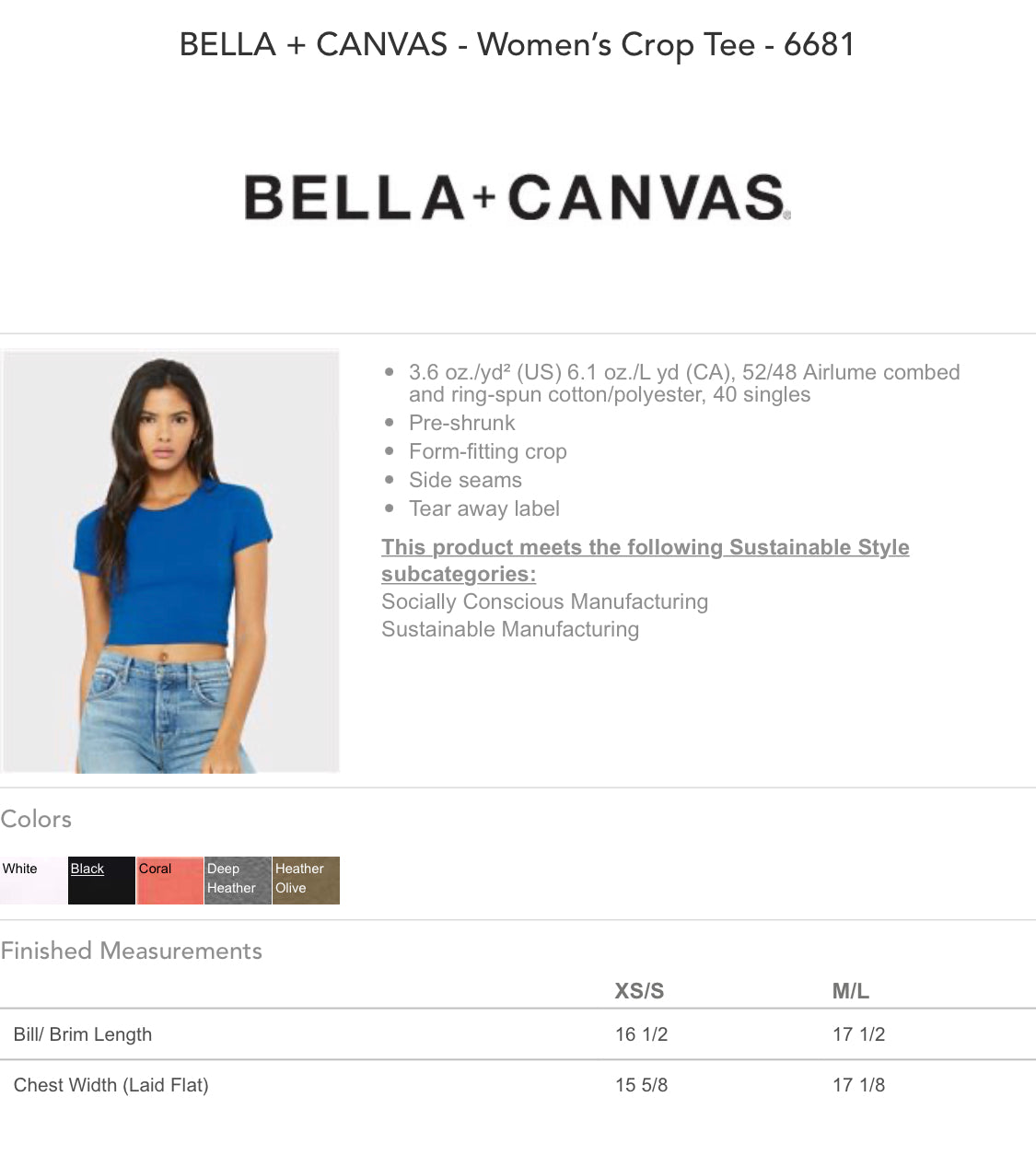 Women’s PHub Crop Top