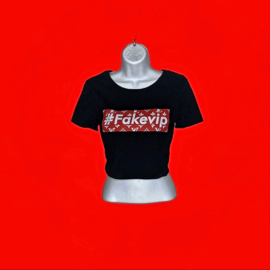 Women’s LV Red Crop Top